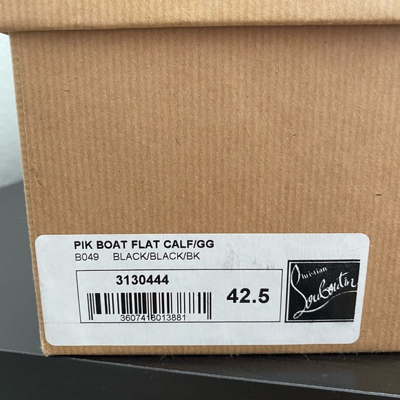 Christian Louboutin Pik Boat flat. main image 5